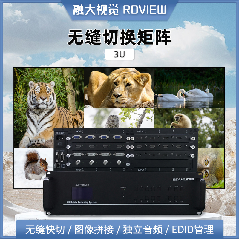 无缝切换矩阵 3U