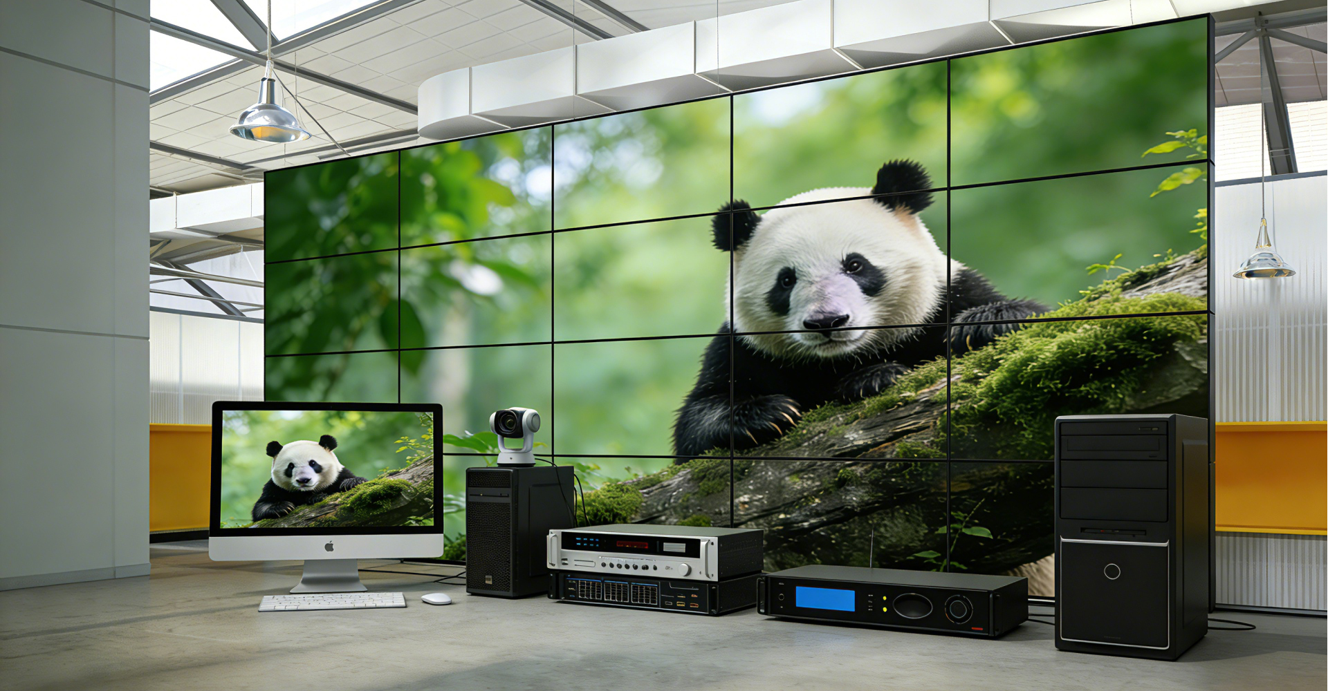 多媒体拼接处理器的核心作用