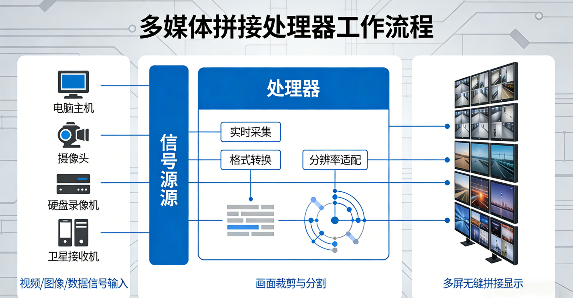 多媒体拼接处理器是什么?